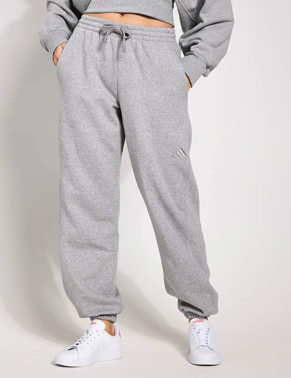 ALL SZN Fleece Loose Joggers - Medium Grey Heather