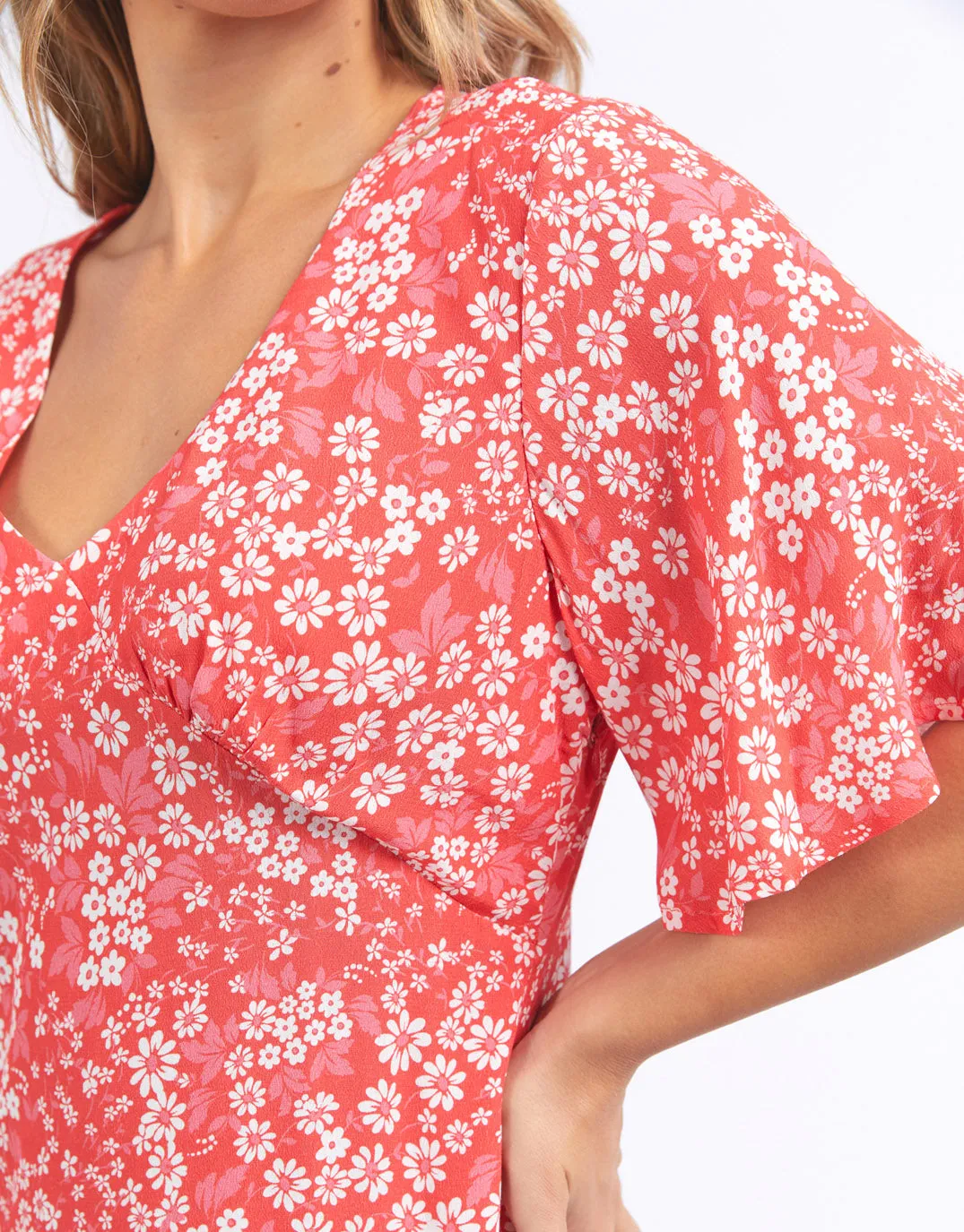 Ankara Dress - Floral Print