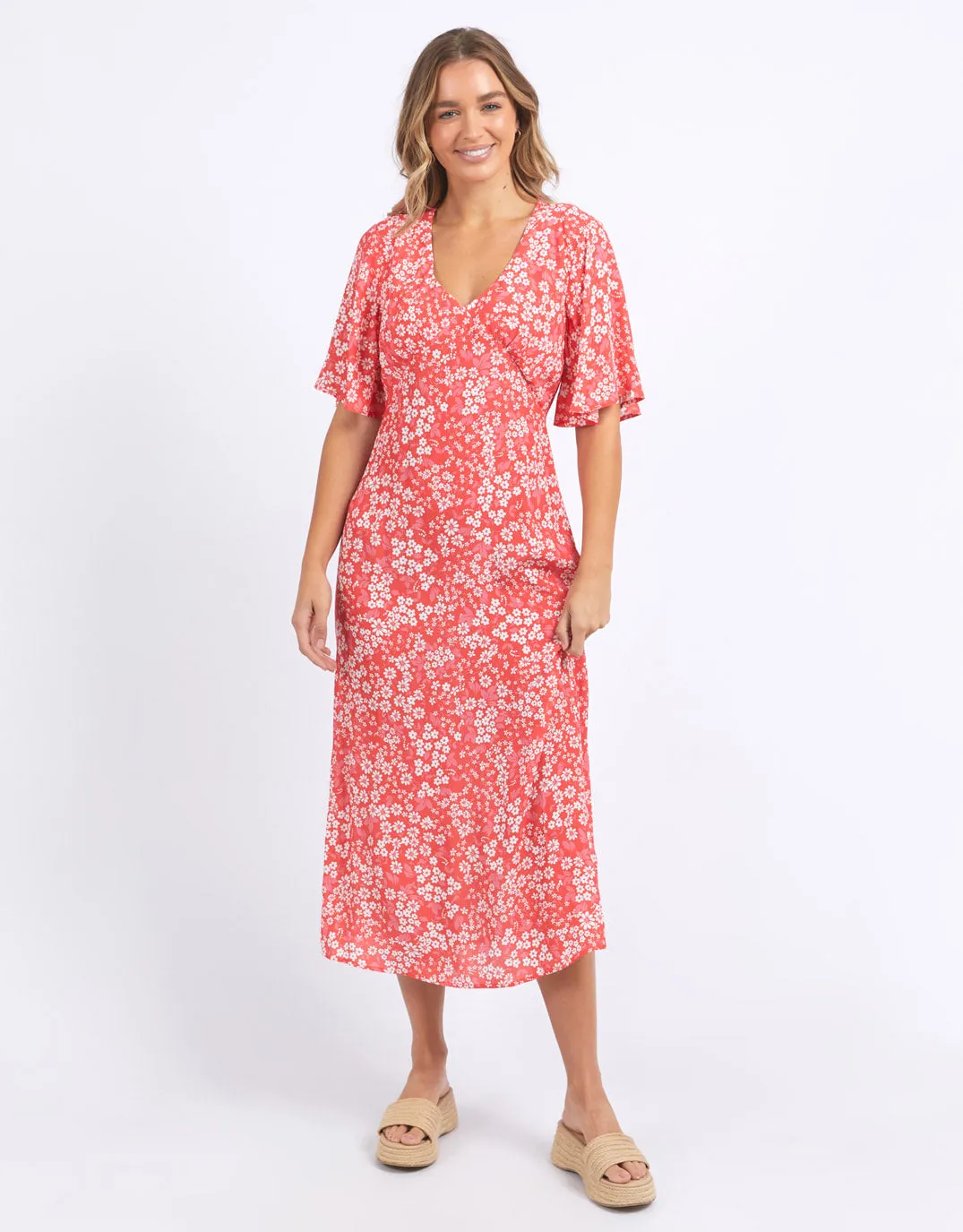 Ankara Dress - Floral Print