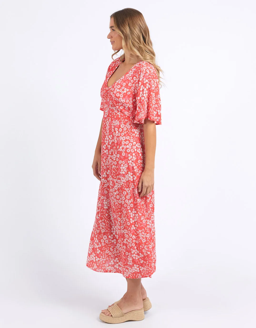 Ankara Dress - Floral Print