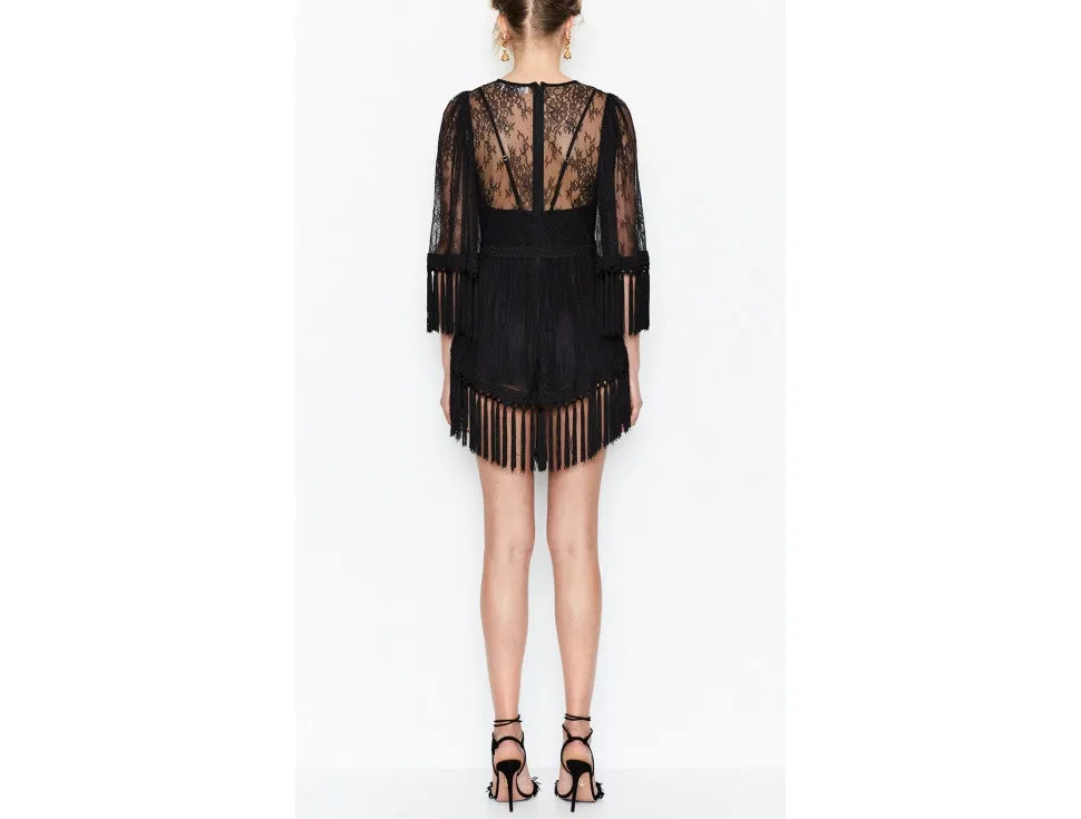 Are You Ready Girl Dress- Black