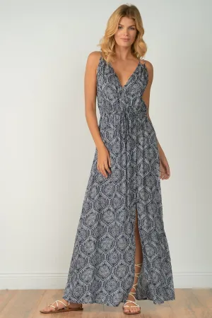Bandana Spaghetti Strap Maxi Dress