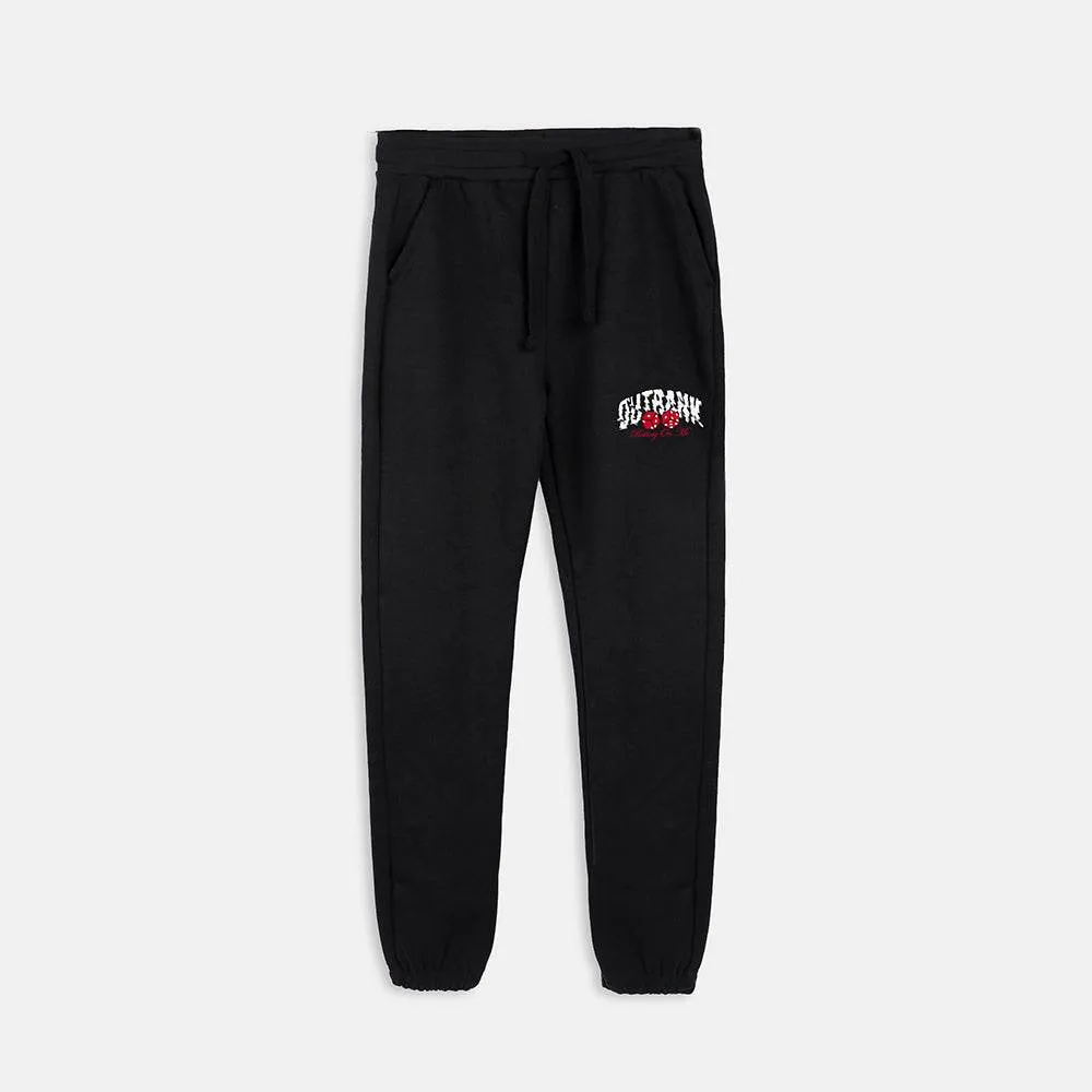 Betting On Me Embroidered Joggers