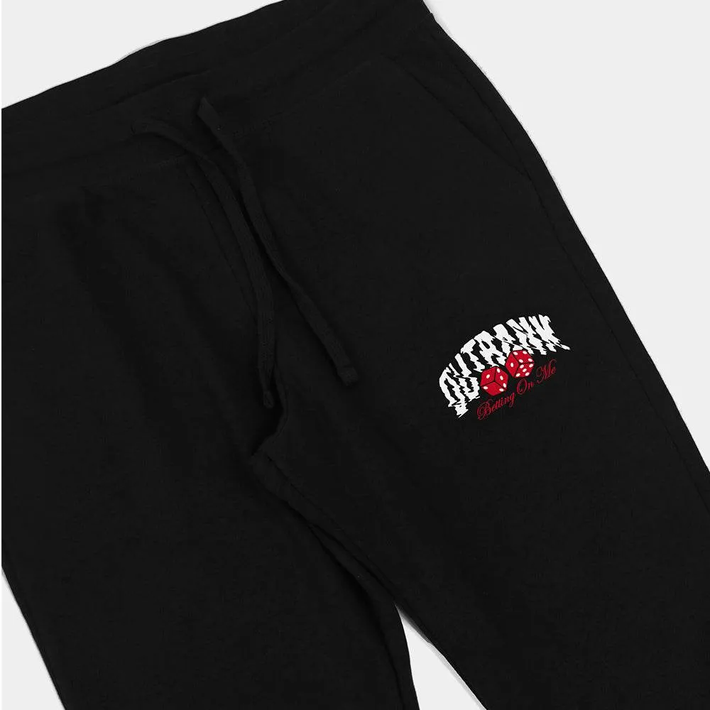 Betting On Me Embroidered Joggers