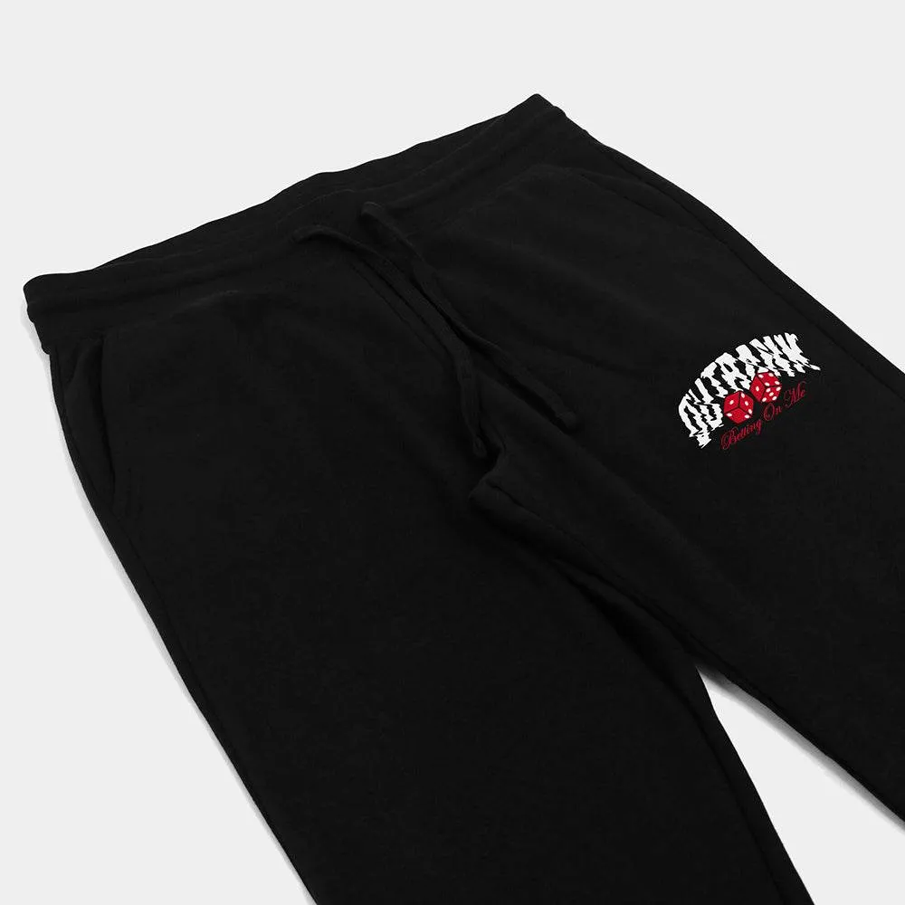 Betting On Me Embroidered Joggers