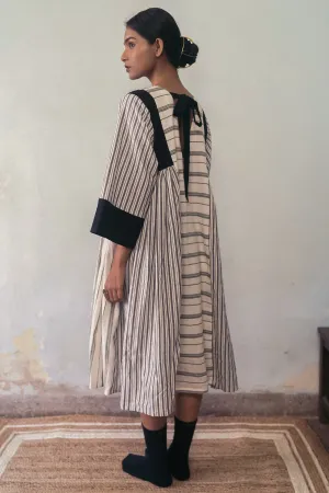 Black And White Midi Dress