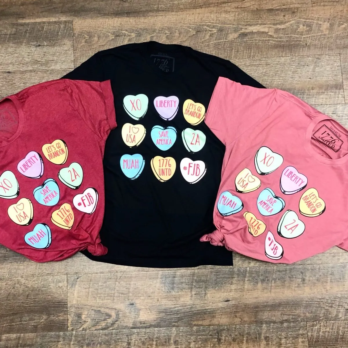 Candy Hearts - Women's Relaxed Fit