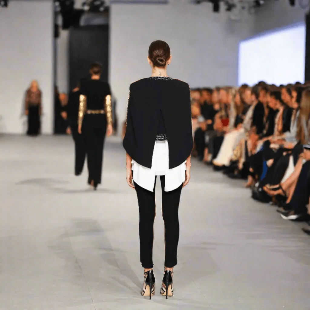 Cape Style Cropped Beaded Jacket
