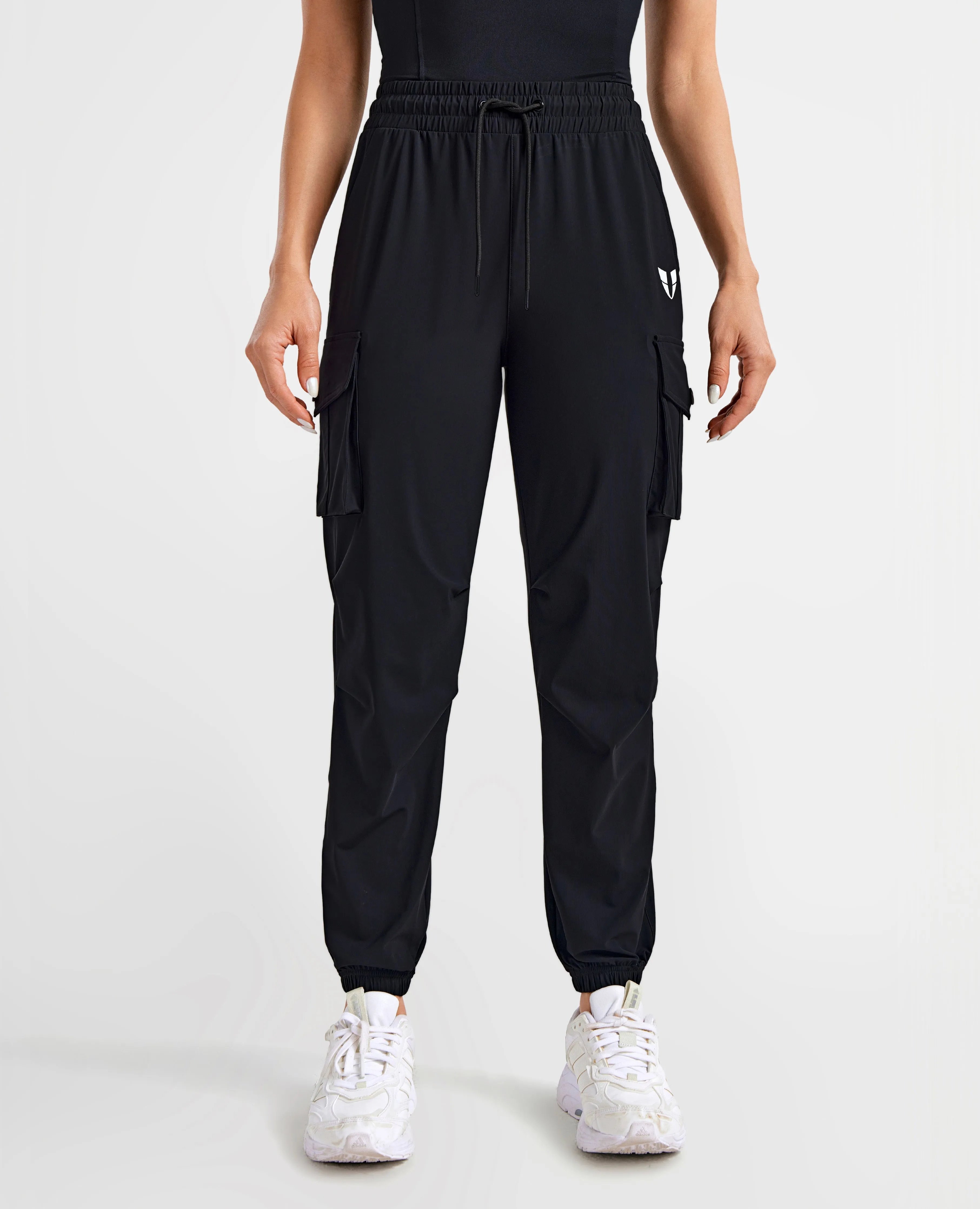 Cargo Pocket Joggers - Black