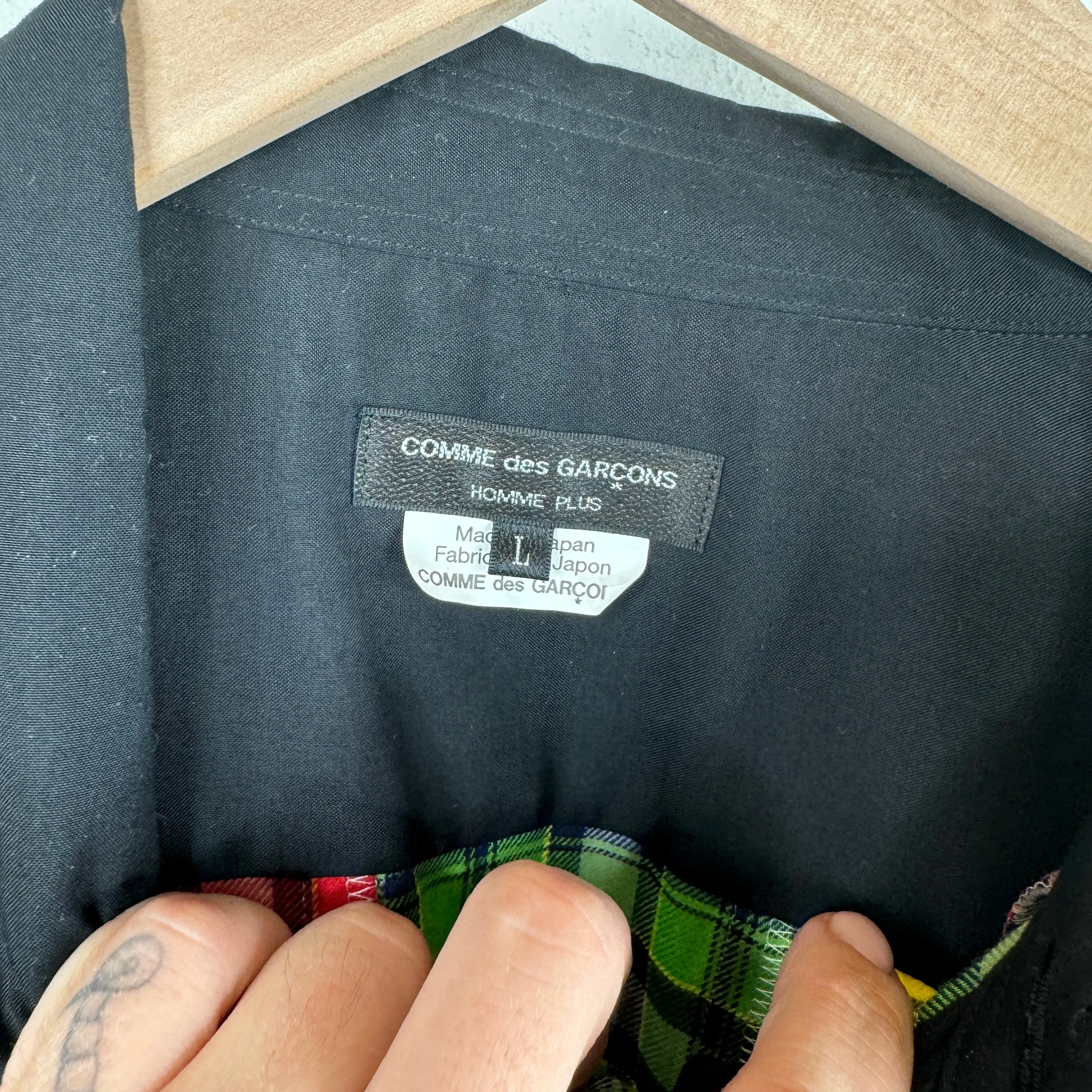 CDG Triple Sleeve Button Up Shirt