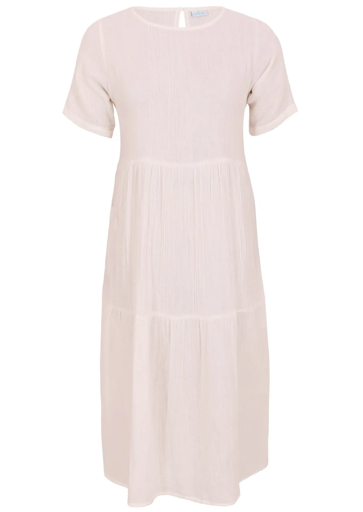 Claudia Dress Natural White