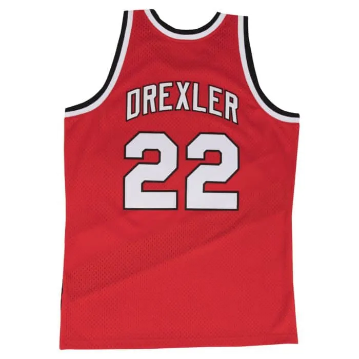 Clyde Drexler #22 Portland Blazers Mitchell & Ness 1983-84 Hardwood Classic Swingman Jersey