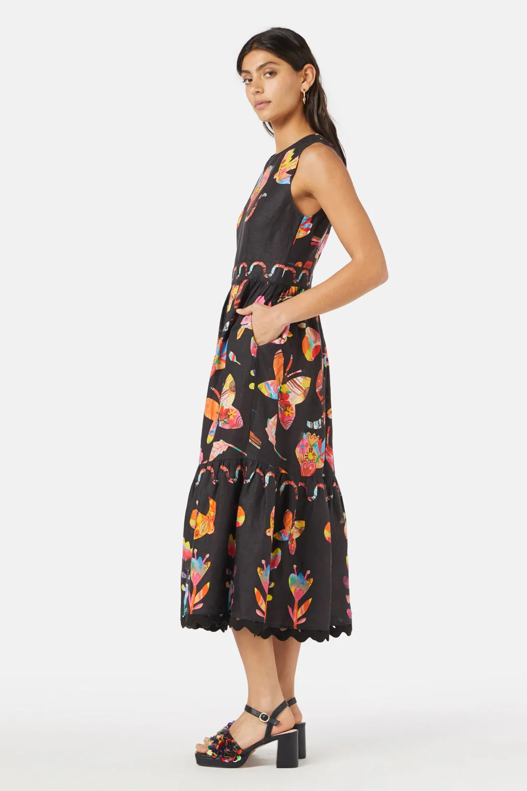 Cut Outs Long Dress