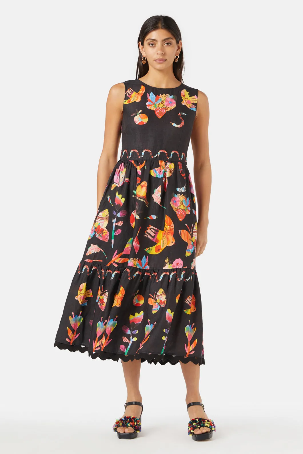 Cut Outs Long Dress