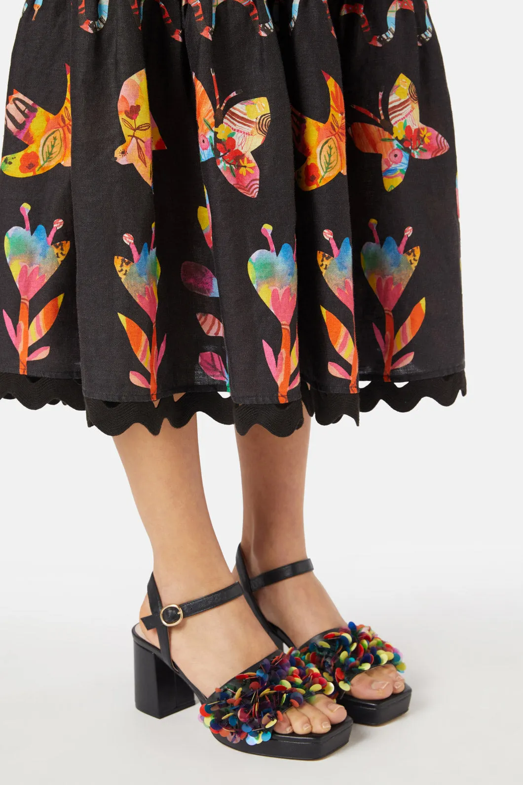 Cut Outs Long Dress