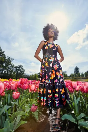Cut Outs Long Dress