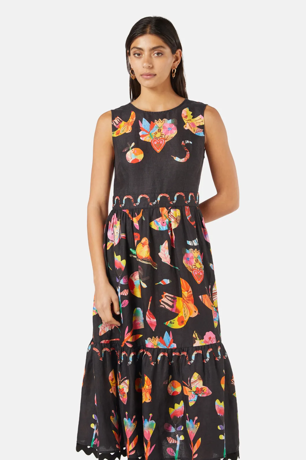 Cut Outs Long Dress