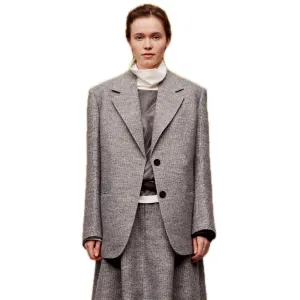 Deer Velvet Retro Collar Blazer