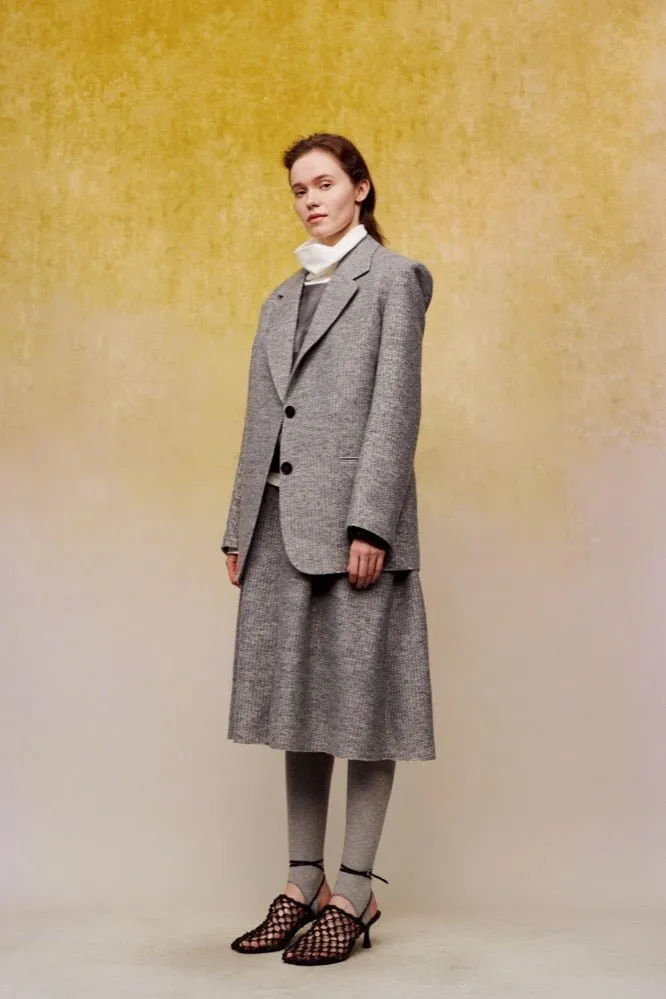 Deer Velvet Retro Collar Blazer