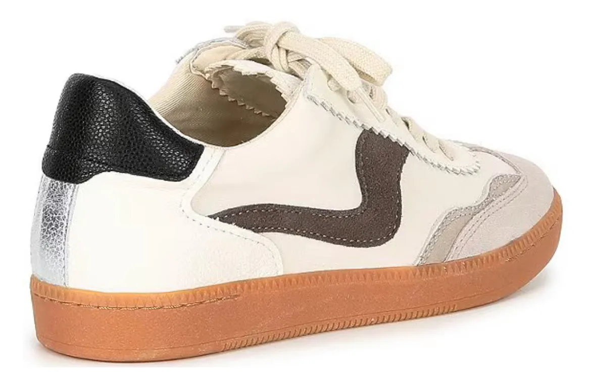 Dolce Vita Notice White/Grey Leather Sneaker