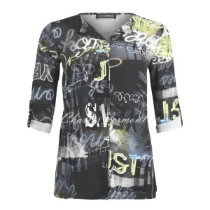 Doris Streich Printed Blouse - Style 236145-56