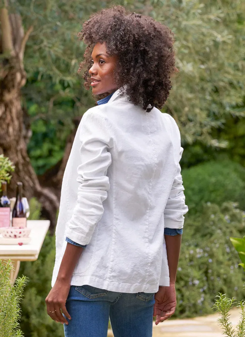 Dublin Linen Tailored Blazer