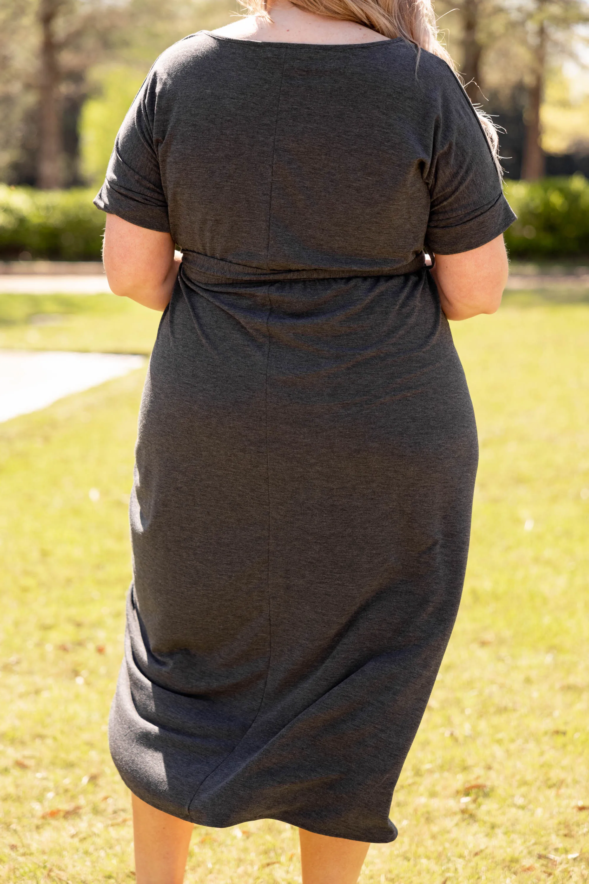 I'm Speechless Dress, Charcoal