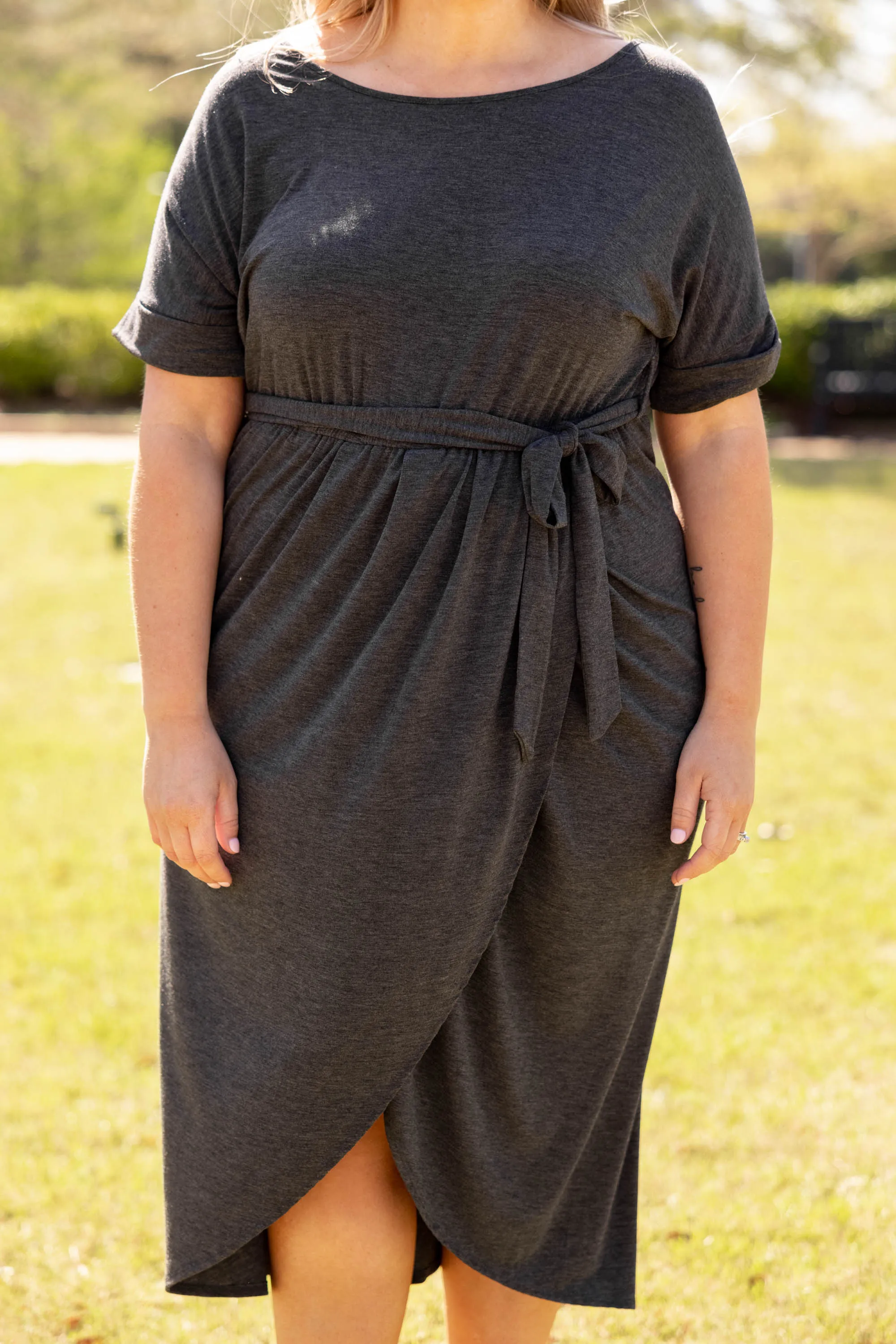 I'm Speechless Dress, Charcoal