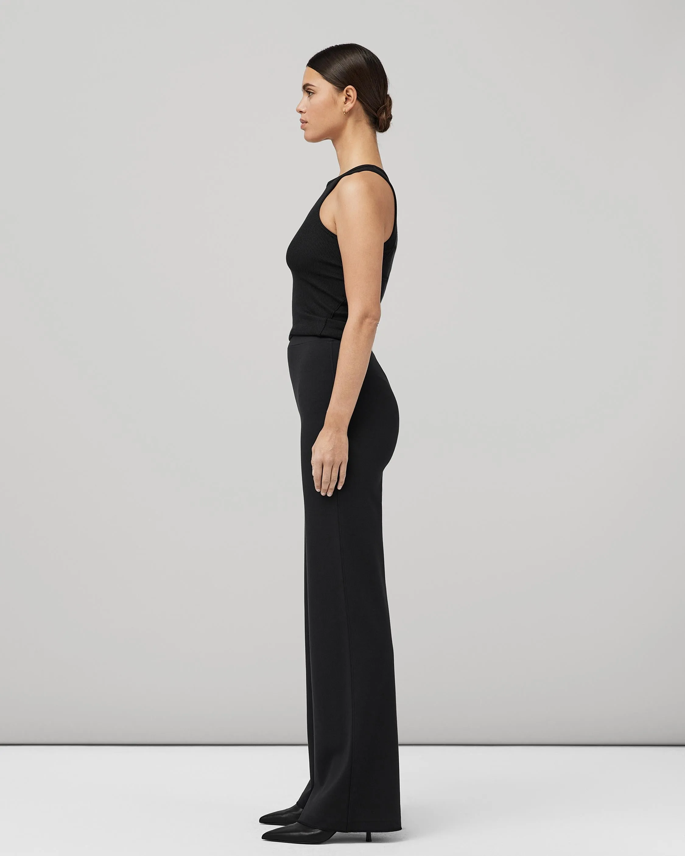 Irina Ponte Wide Leg Pants