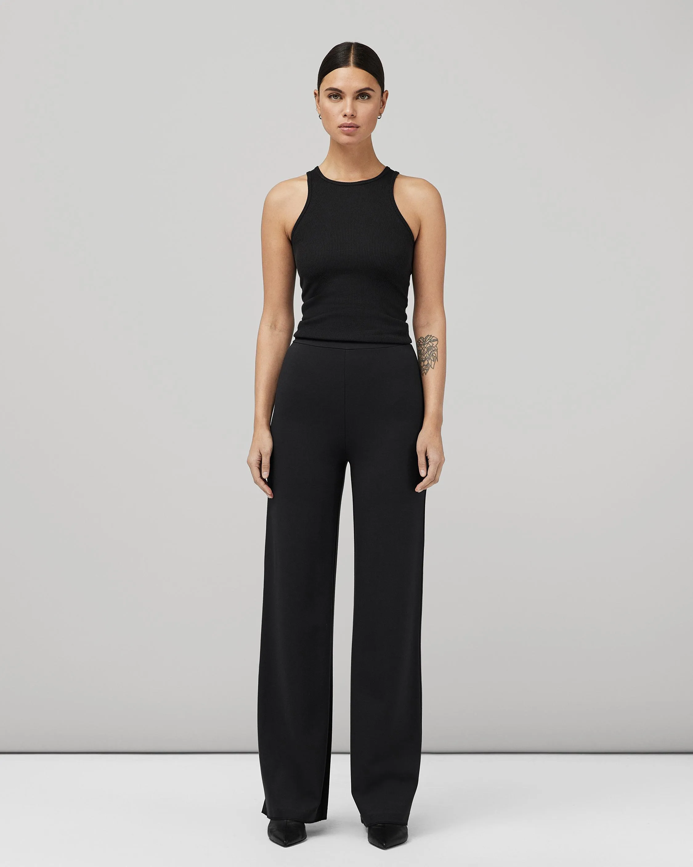 Irina Ponte Wide Leg Pants
