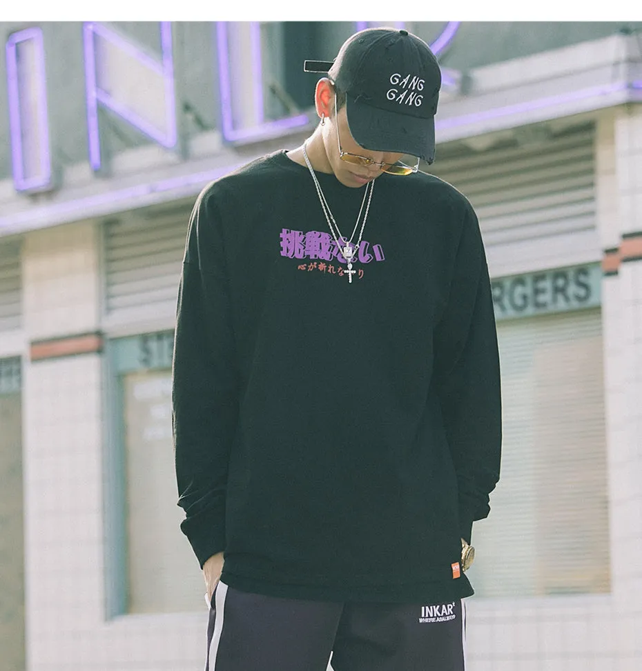 Japanese Style bird sweatshirt