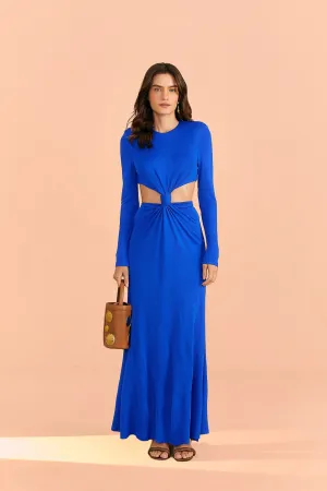 Knot Cut Out Maxi Dress