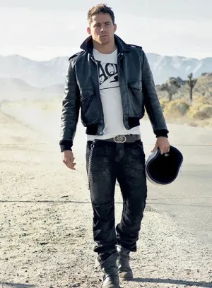 LEATHER JACKET WORN BY CHANNING TATUM