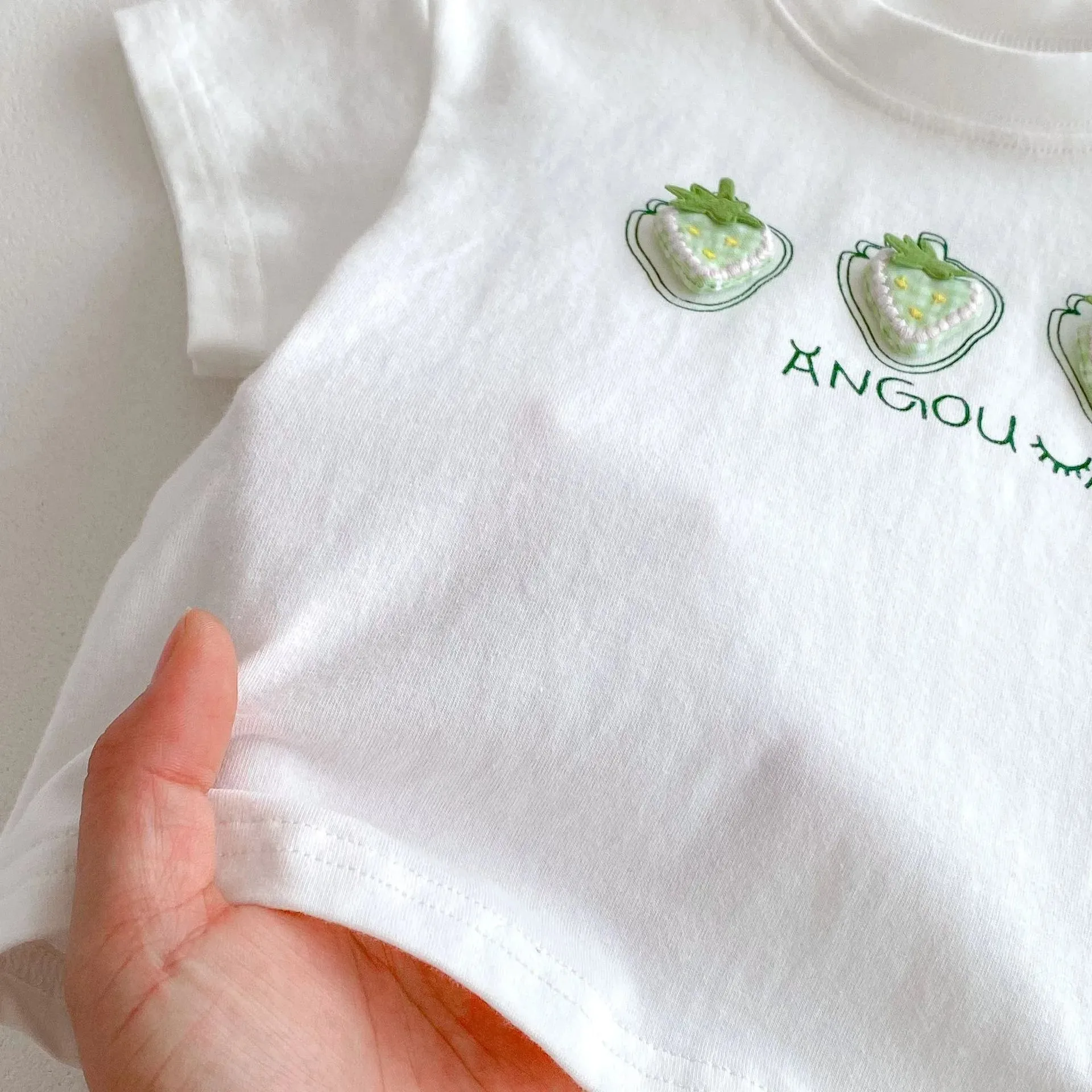Lightweight Cool Strawberry Tee