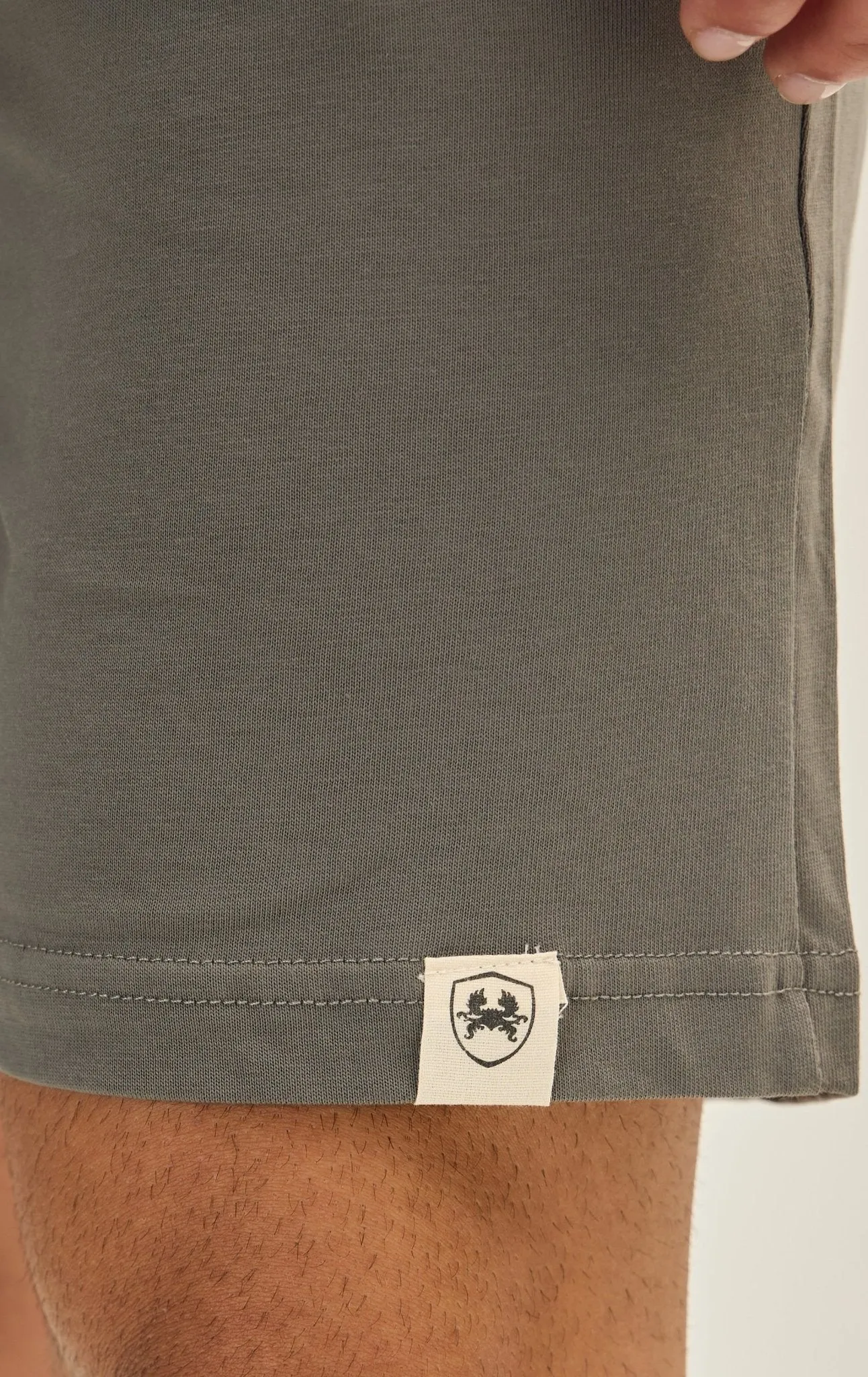 Lightweight Cotton Shorts - Anthracite