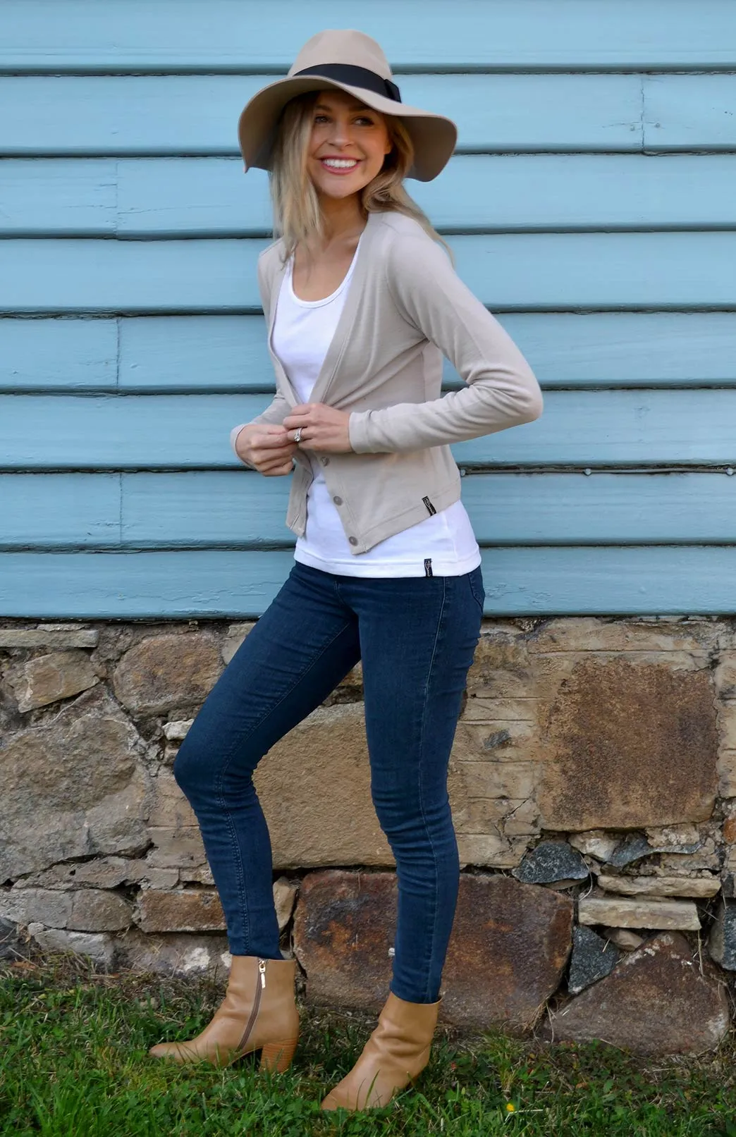 Long Sleeve Crop Cardigan