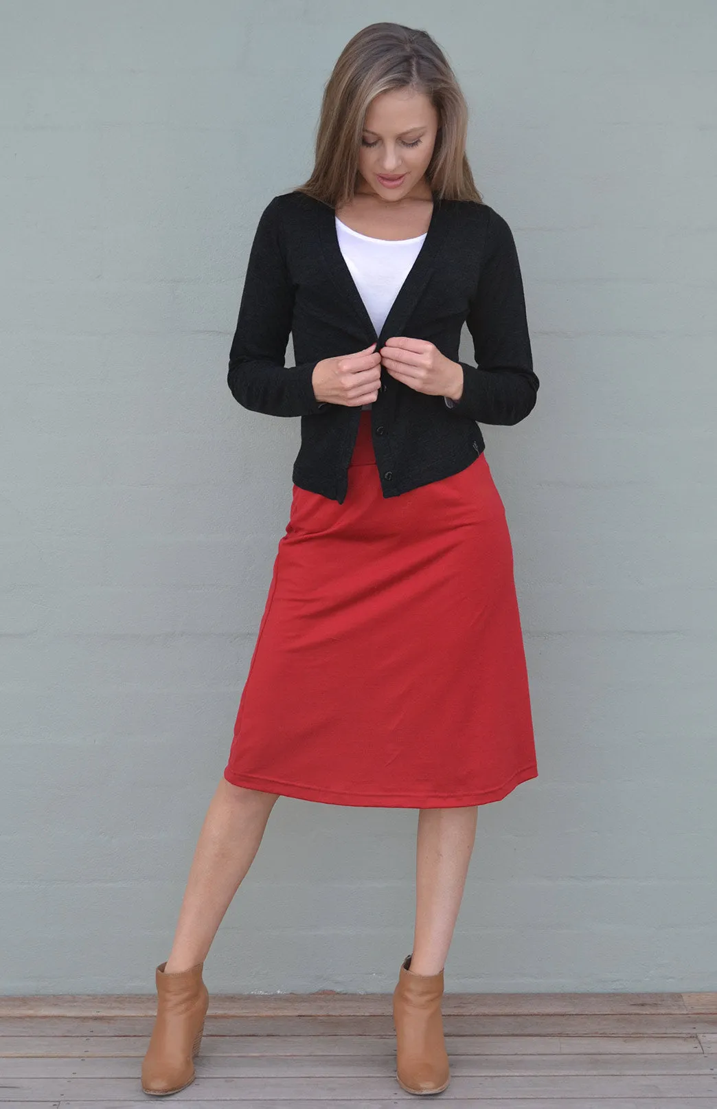 Long Sleeve Crop Cardigan