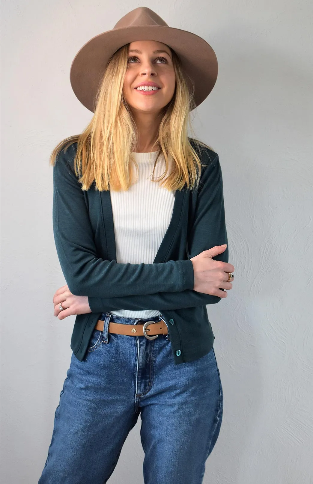 Long Sleeve Crop Cardigan