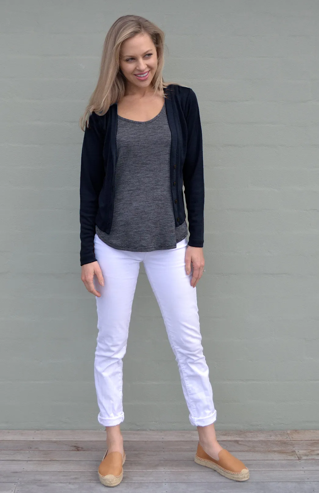 Long Sleeve Crop Cardigan