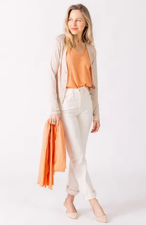 Long Sleeve Crop Cardigan
