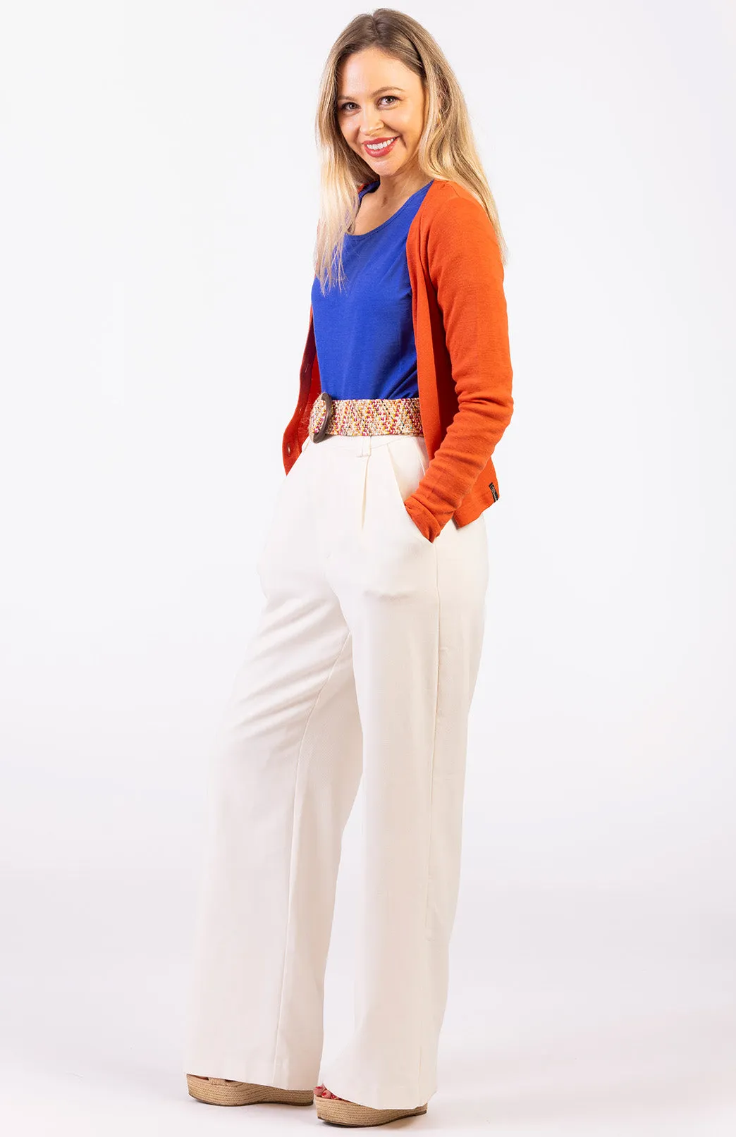 Long Sleeve Crop Cardigan