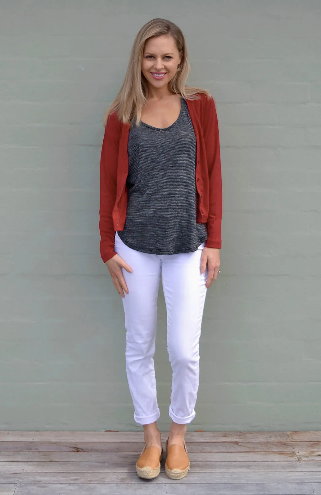 Long Sleeve Crop Cardigan