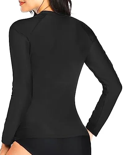 Long Sleeve Rash Guard Shirt Tops