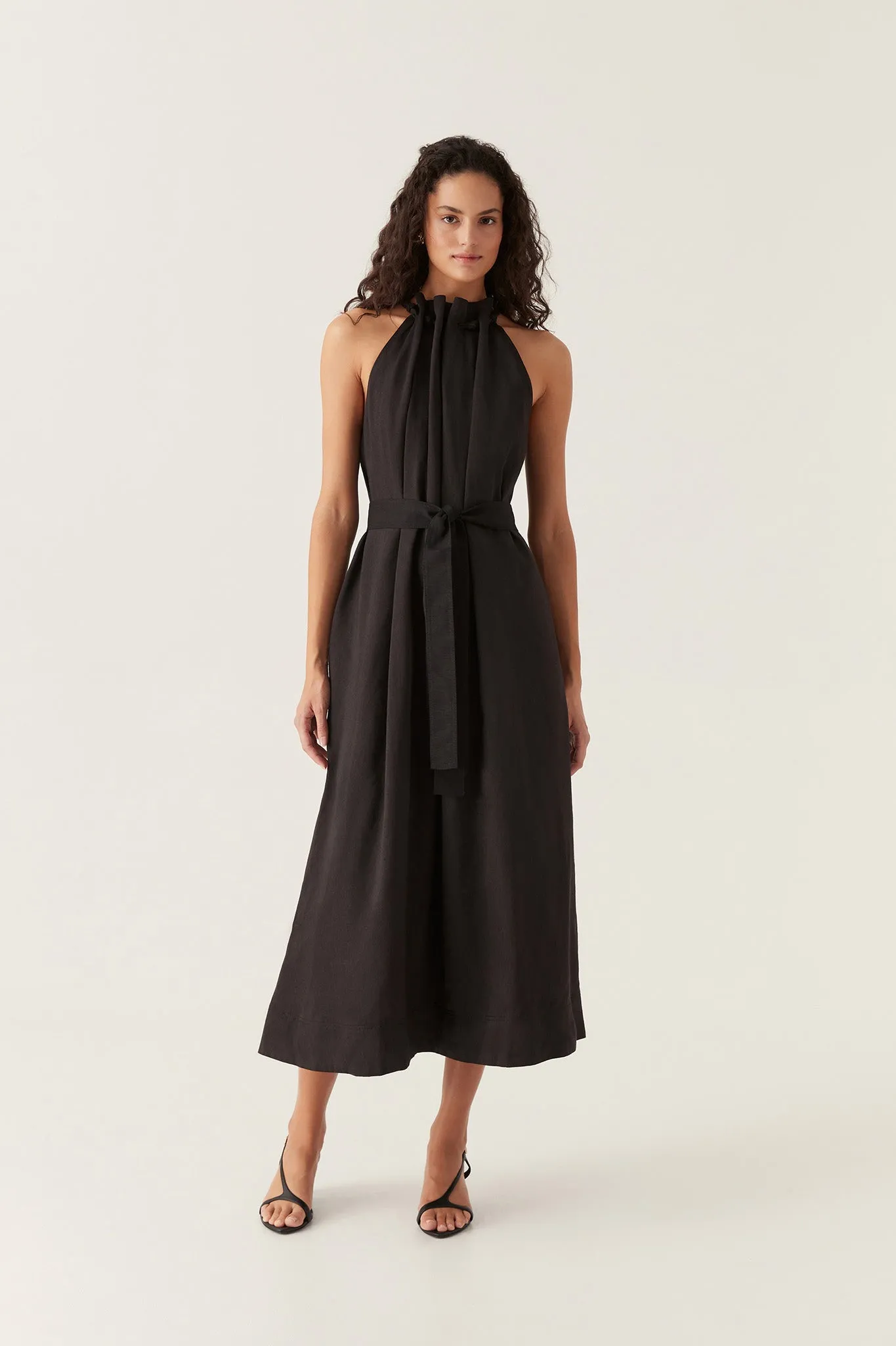 Mariel Trapeze Midi Dress