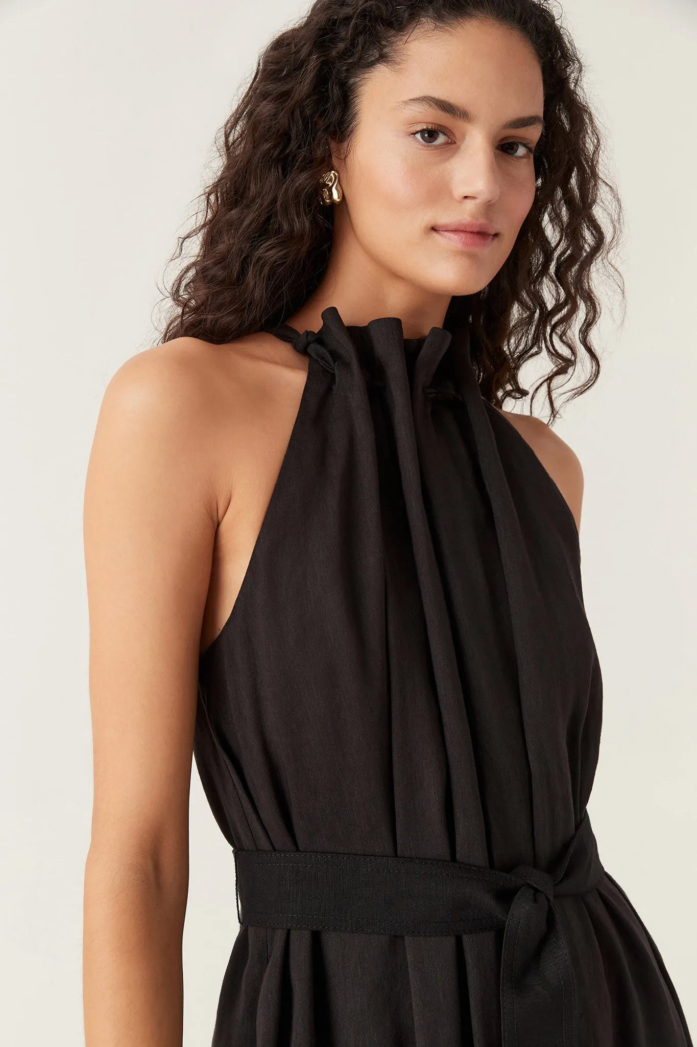 Mariel Trapeze Midi Dress