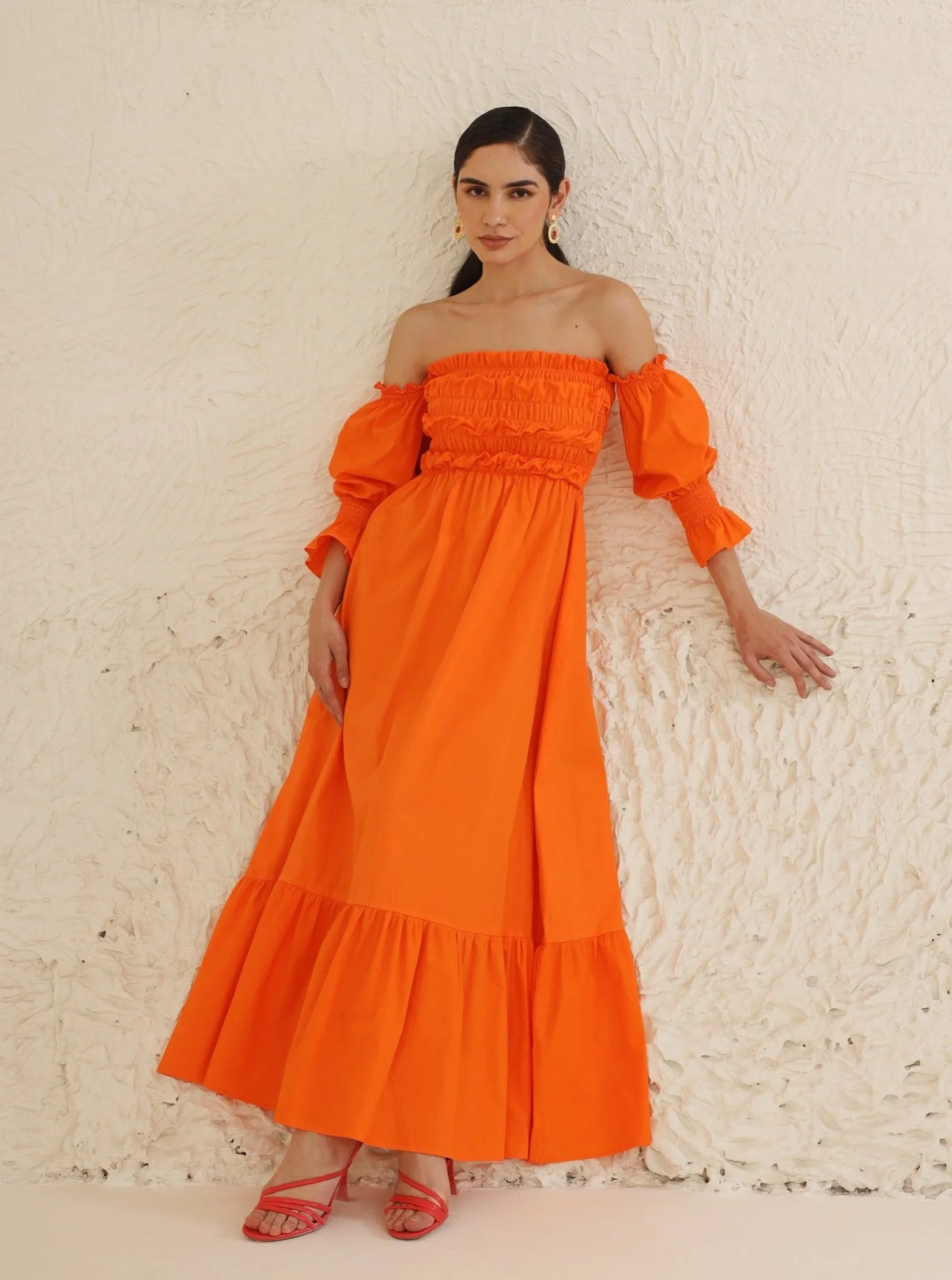 Meher Taluja In Eden Dress (Orange)