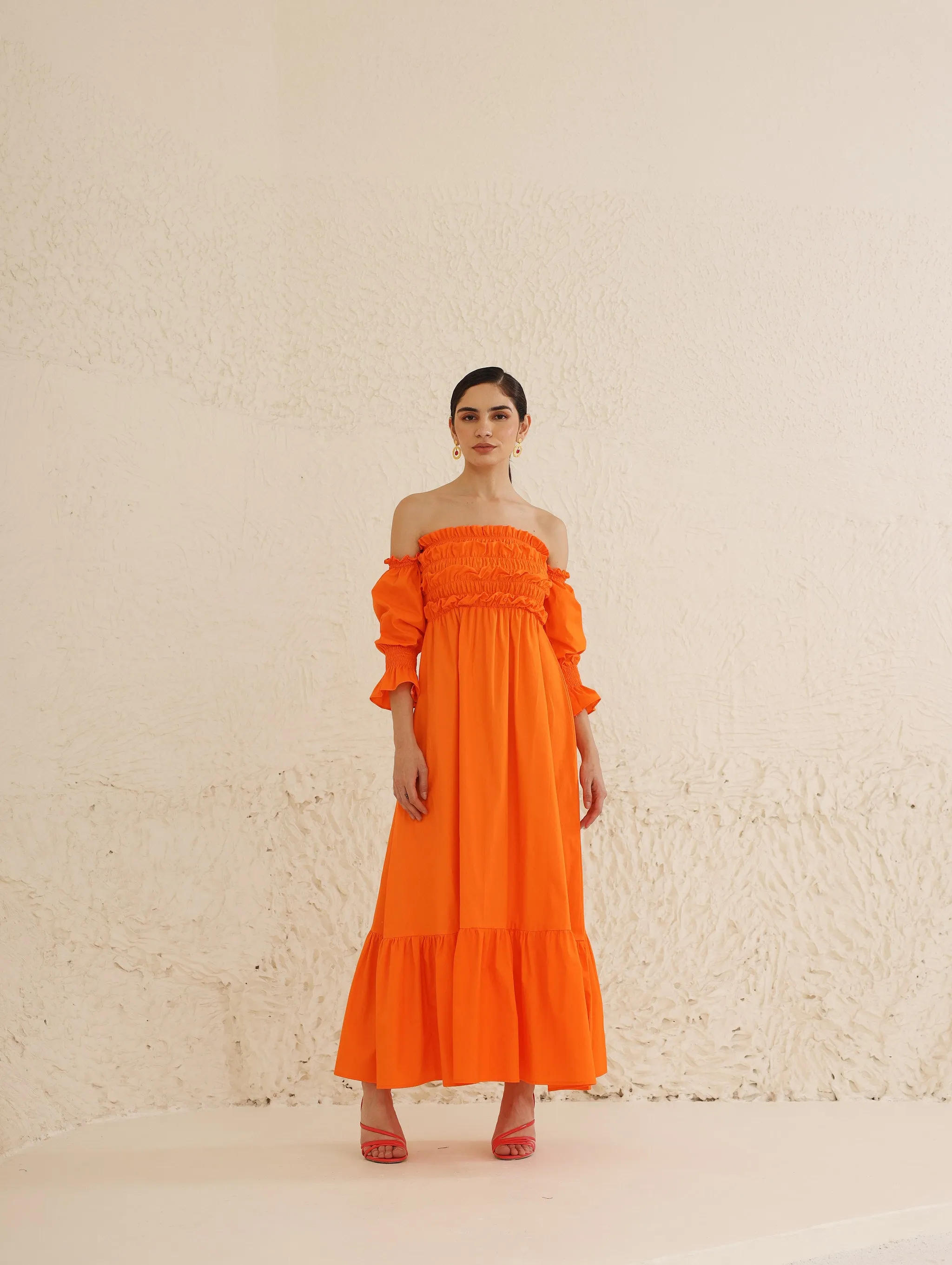Meher Taluja In Eden Dress (Orange)