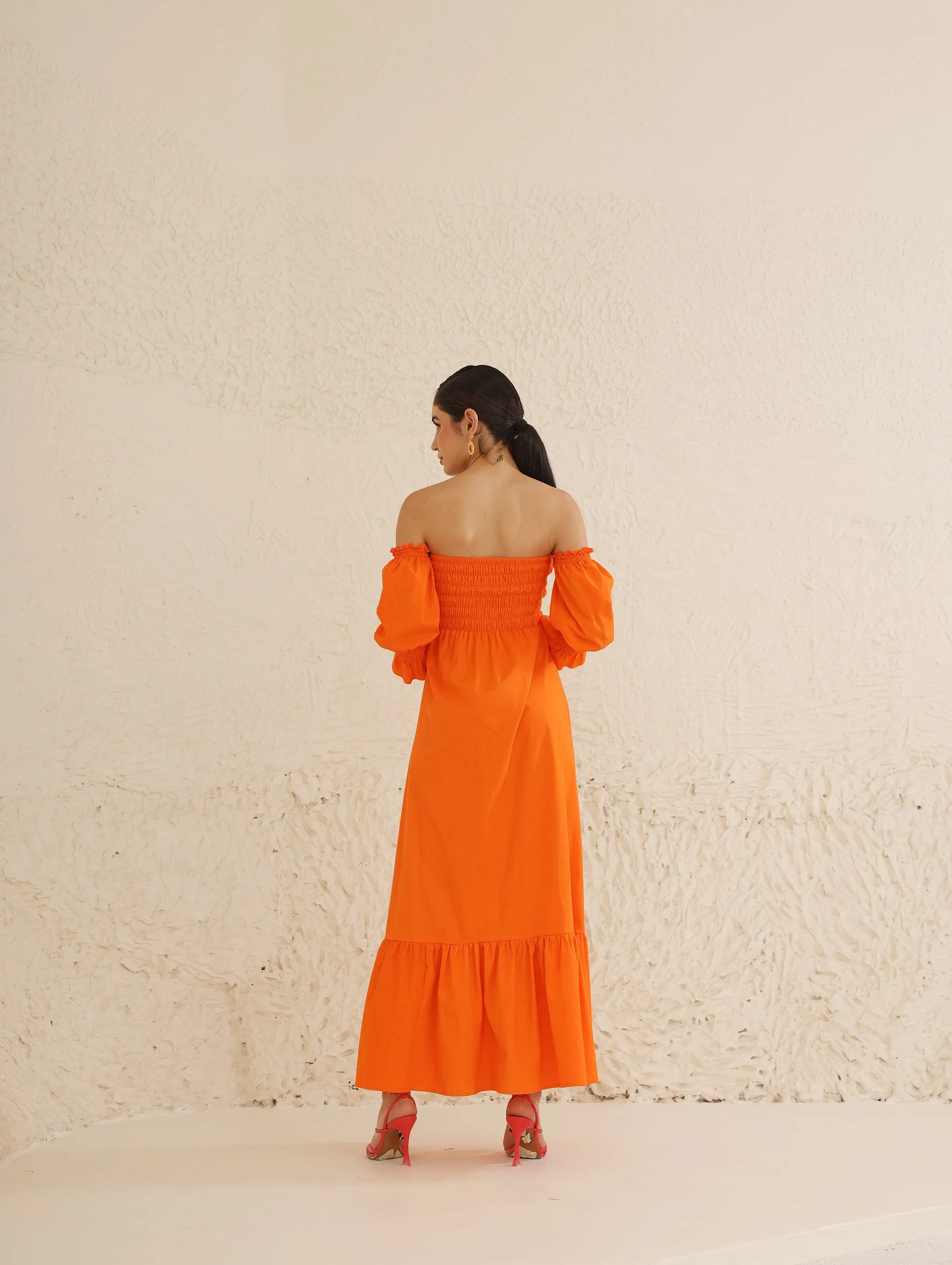 Meher Taluja In Eden Dress (Orange)