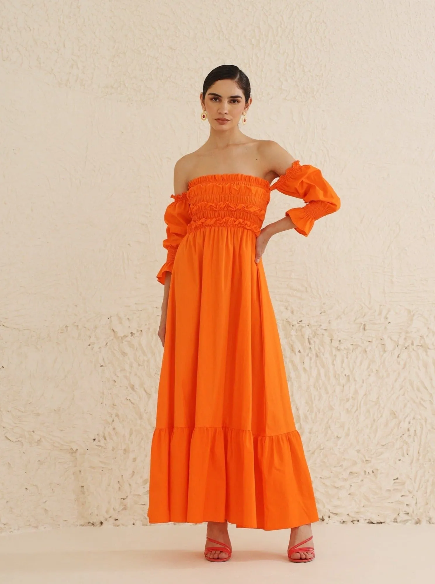Meher Taluja In Eden Dress (Orange)