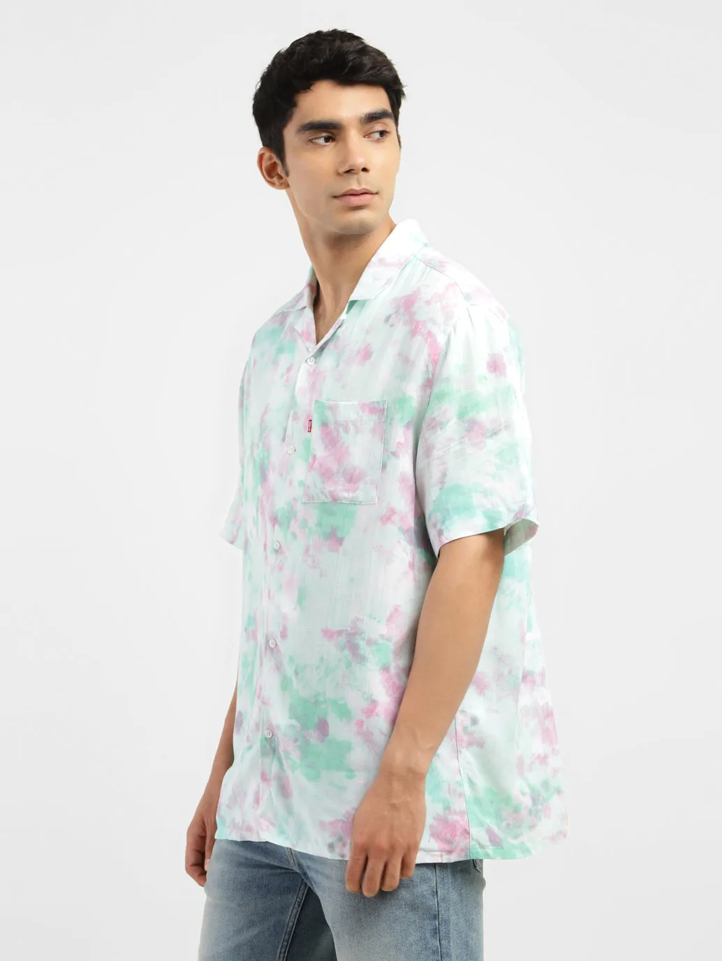 Men's Tie - Dye Relaxed Fit Shirt